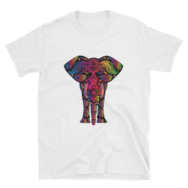 Colorful Rainbow Elephant Tee